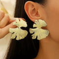 Fan Shell Statement Studs